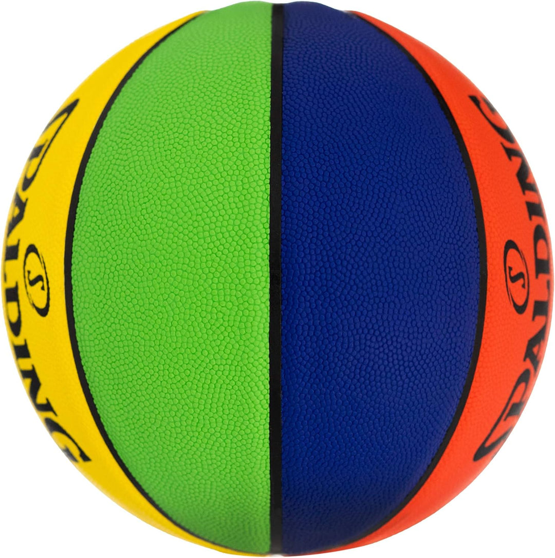 Spalding Rookie Gear Youth Basketball - 27.5" (Multi Color)