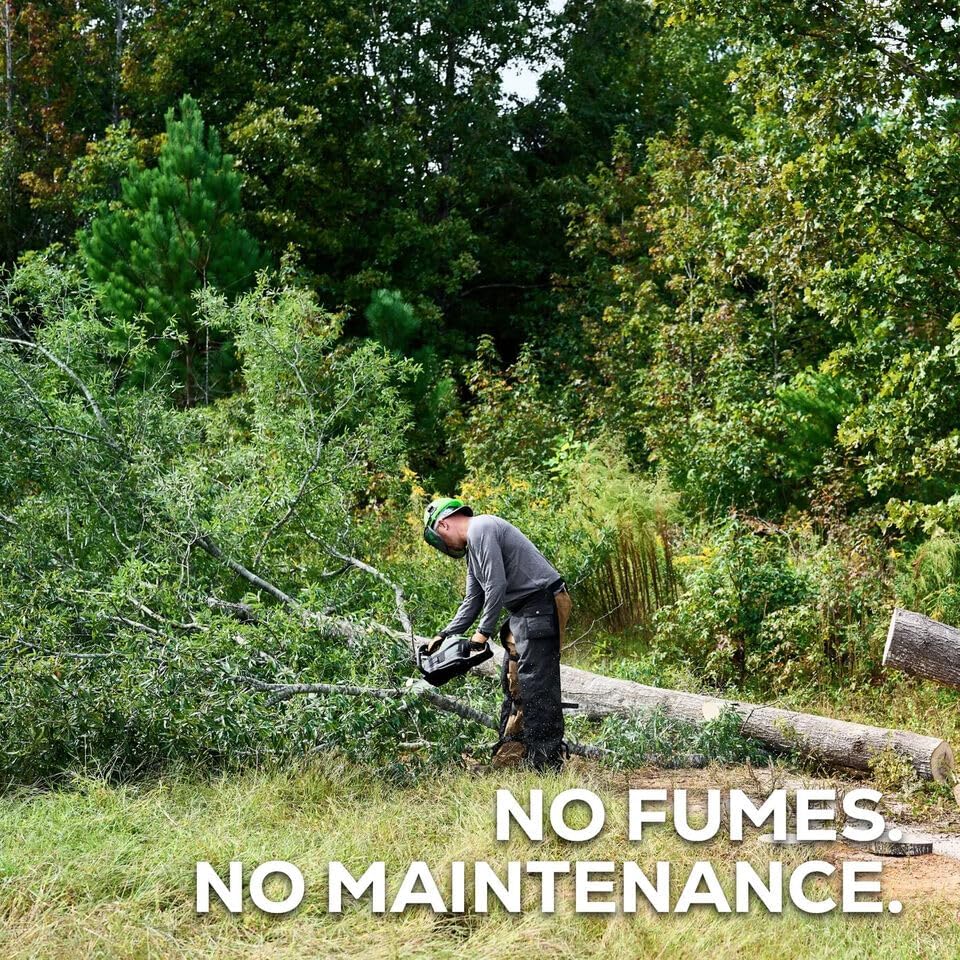 High Performance 82V 18-inch 2.7kW Chainsaw with 4Ah Battery and Dual Port Charger 82CS27-4DP - Power and Precision for Your Cutting Needs