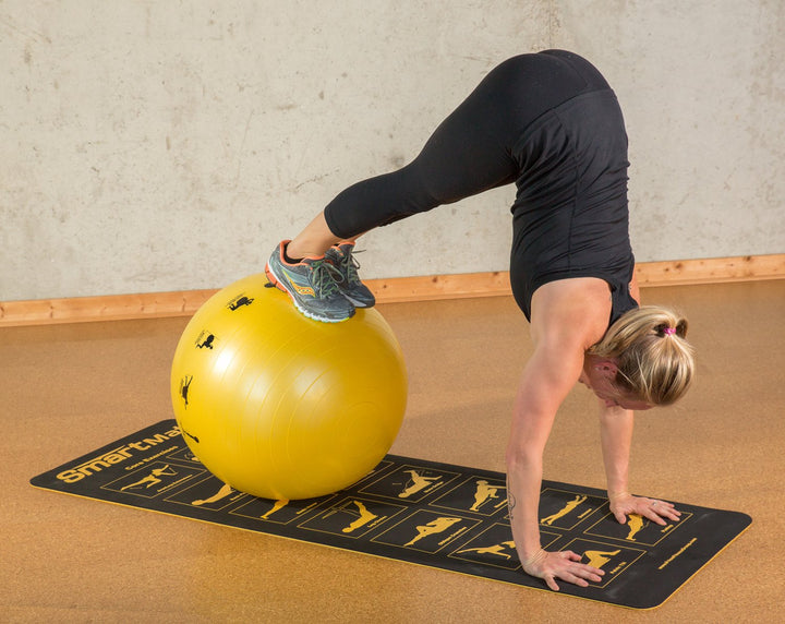 Prism Fitness 55cm Smart Stability Ball - Yellow