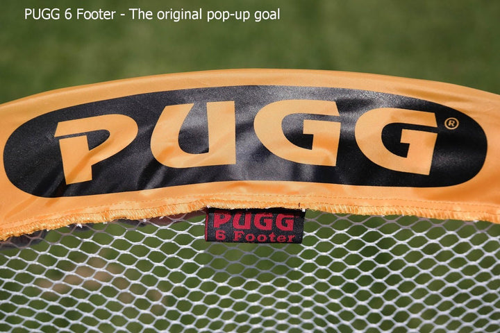 PUGG 6 Foot Pop-Up Soccer Goal Set - Portable Training Equipment