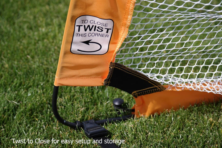 PUGG 6 Foot Pop-Up Soccer Goal Set - Portable Training Equipment