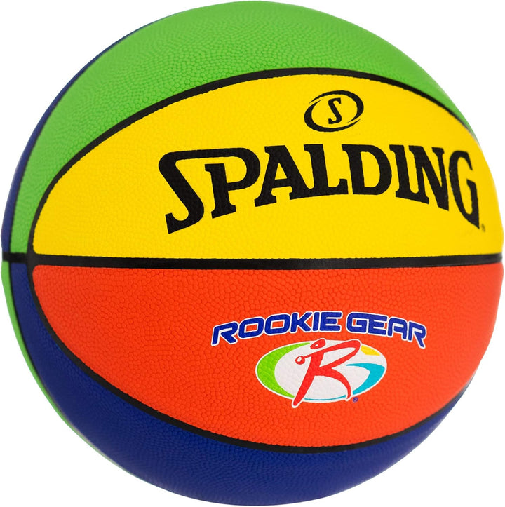 Spalding Rookie Gear Youth Basketball - 27.5" (Multi Color)