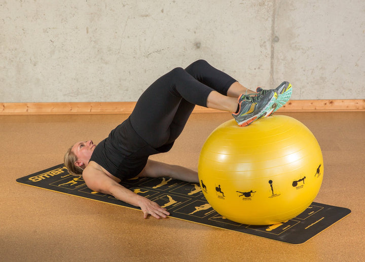 Prism Fitness 55cm Smart Stability Ball - Yellow