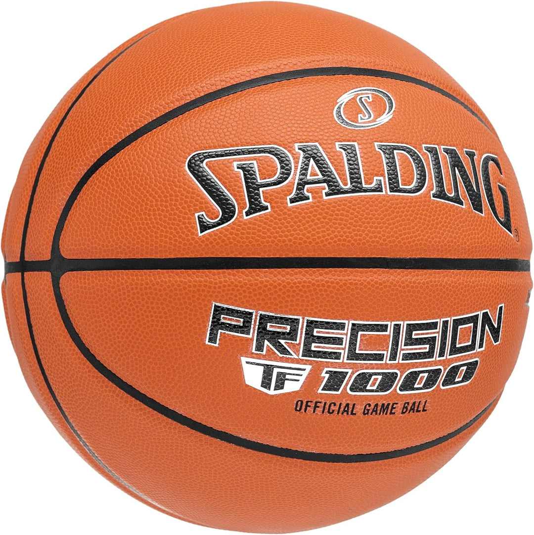 Spalding Precision TF-1000 Indoor Game Basketball - 28.5"