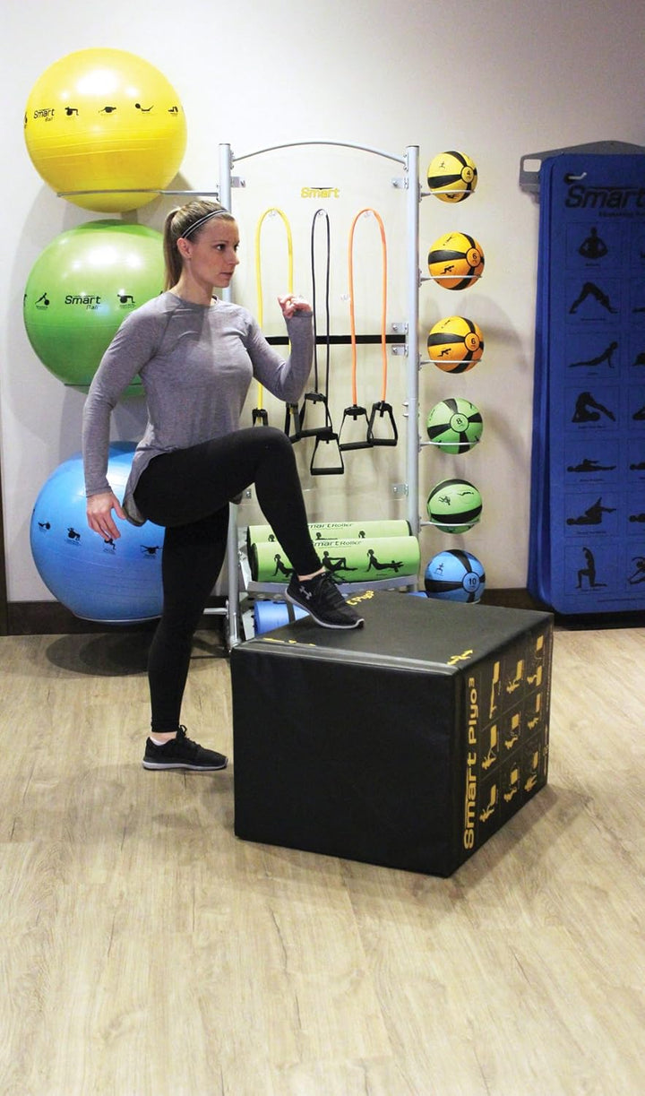 Prism Fitness 3-in-1 Smart Plyo Cube with Self-Guided Training