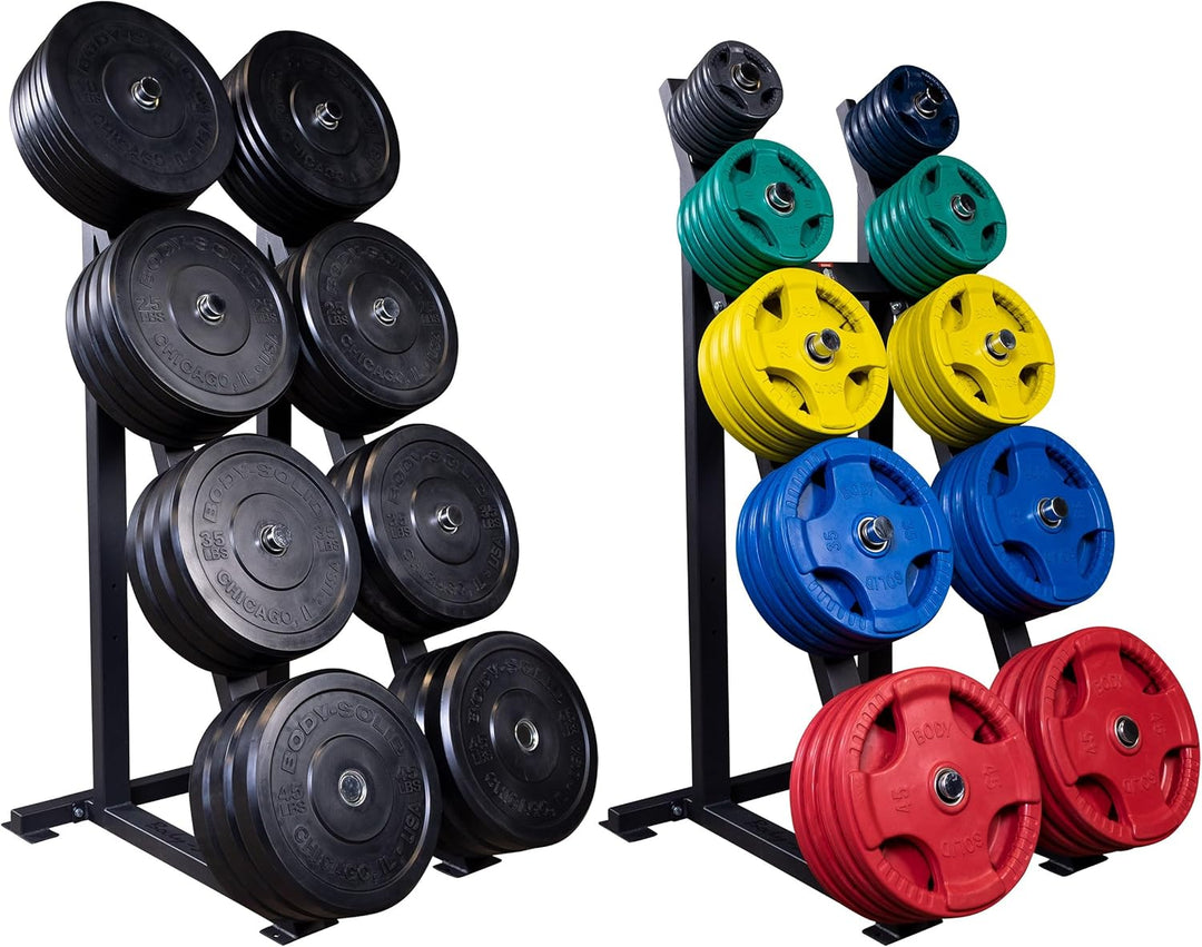 Body-Solid GWT76 High Capacity Olympic Weight Plate Rack