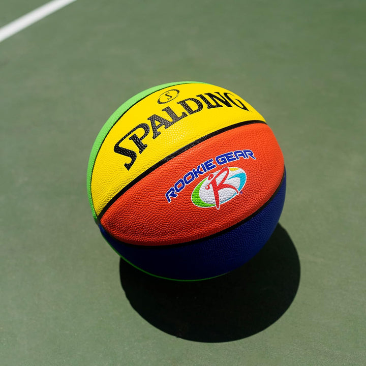 Spalding Rookie Gear Youth Basketball - 27.5" (Multi Color)