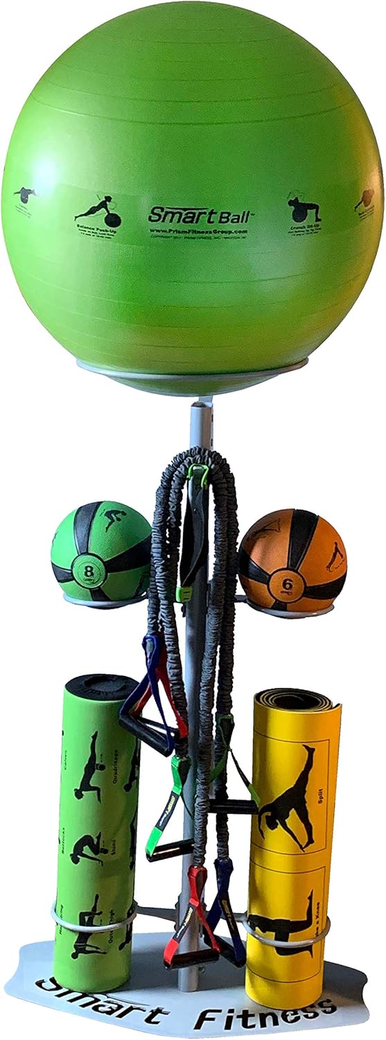 Prism Fitness Smart In Home Gym Package with Storage Rack