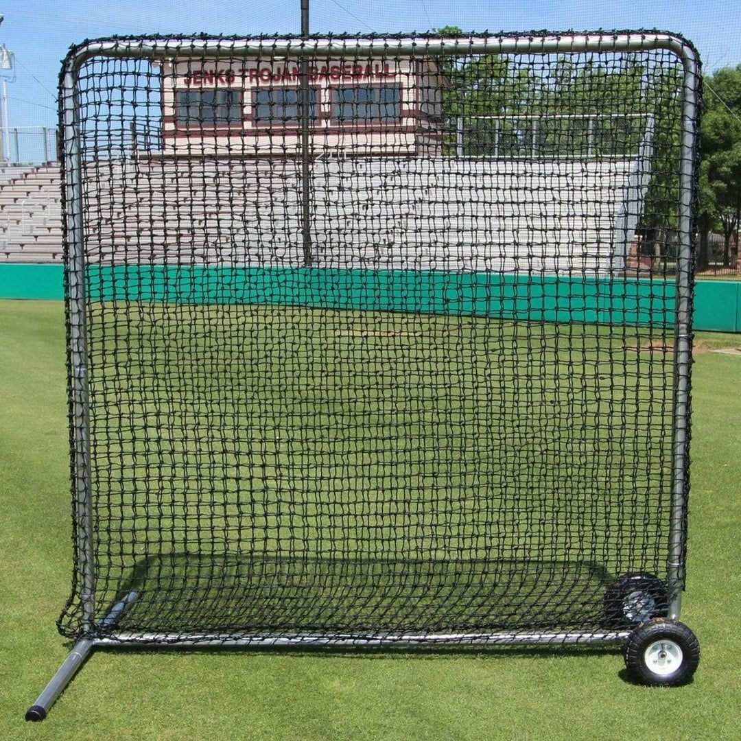 Cimarron Sports Premier 7x7 Fielder Net with Steel Frame &amp; Wheels
