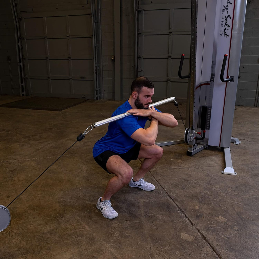 Body-Solid MB100A Aluminum Double Swivel Functional Trainer Bar