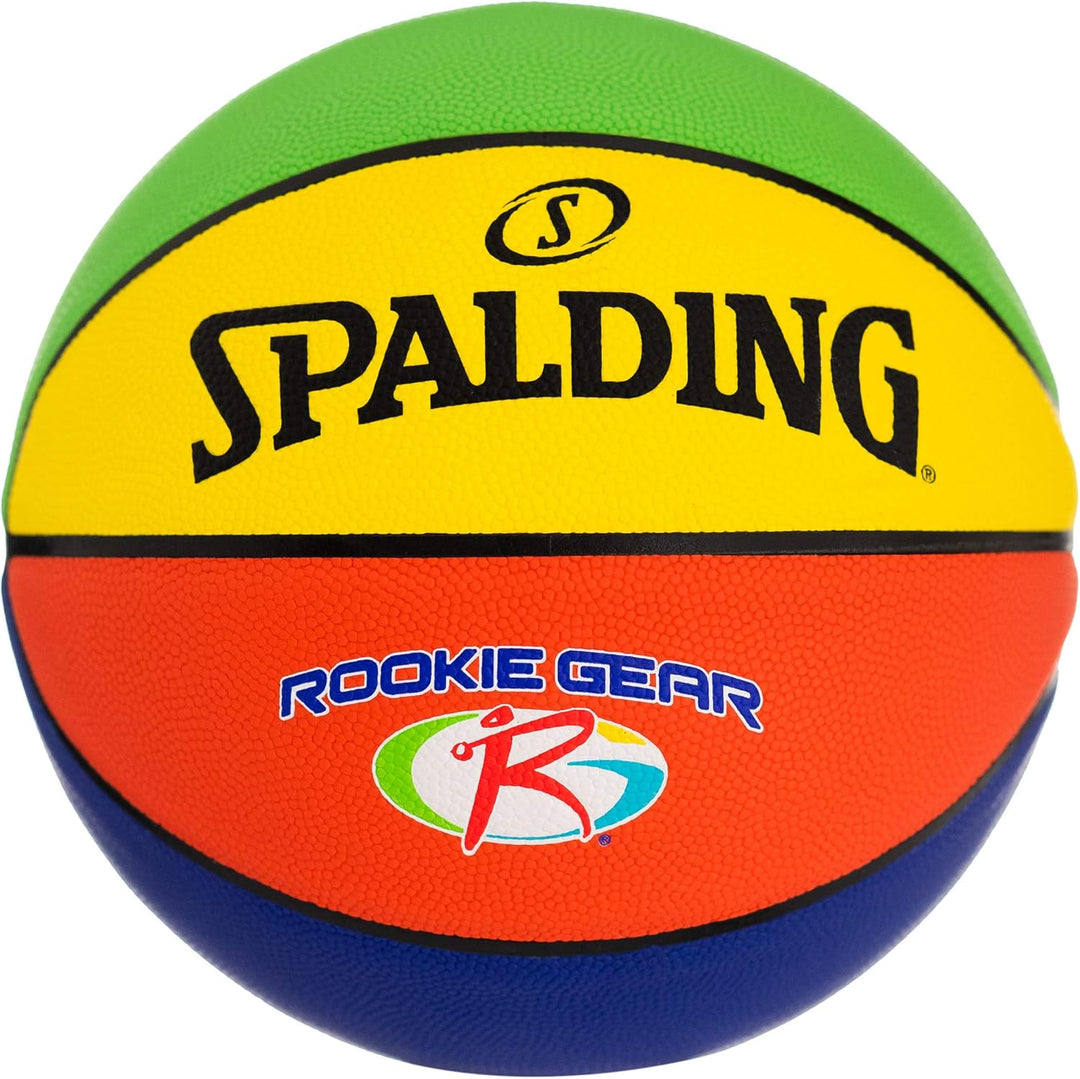 Spalding Rookie Gear Youth Basketball - 27.5" (Multi Color)