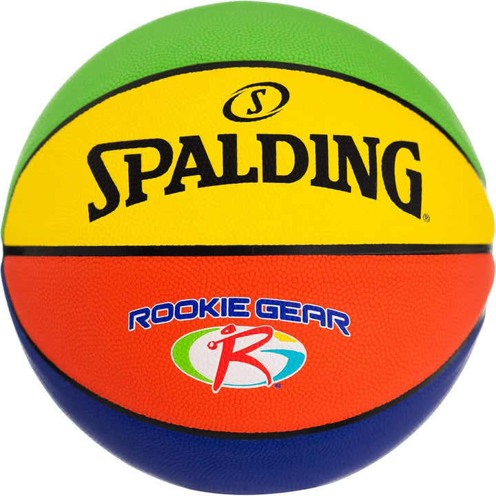 Spalding Rookie Gear Youth Basketball - 27.5" (Multi Color)