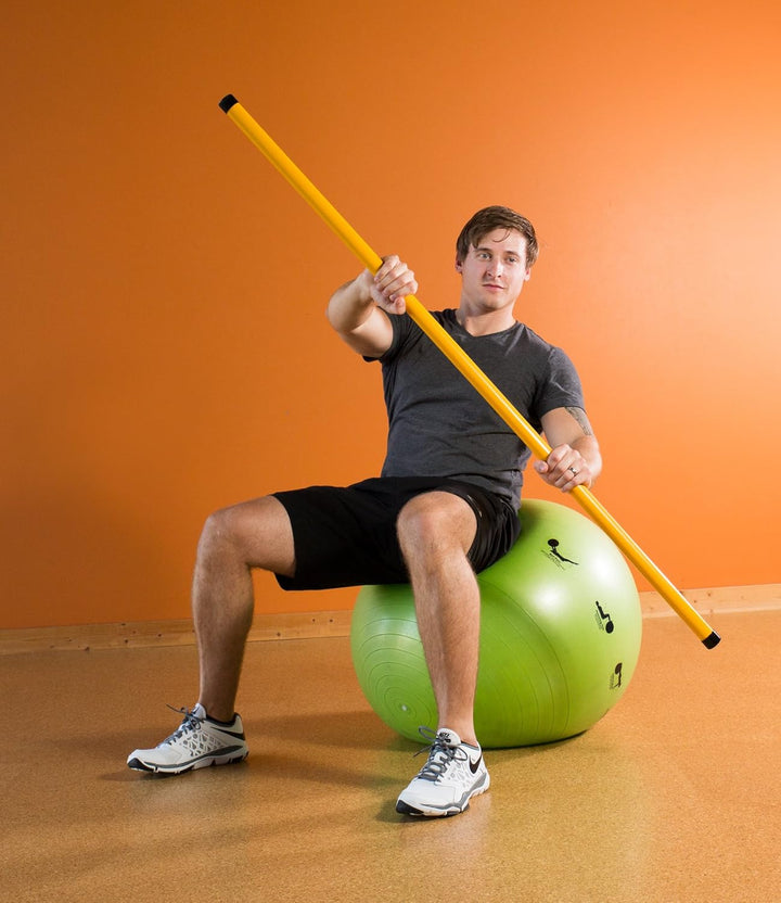 Prism Fitness Smart Mobility Training Stick Set of 10 - Unweighted