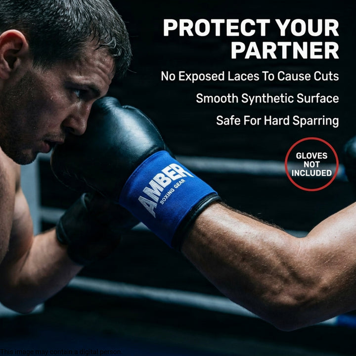 Boxing Lace Covers Secure Fit Stability and Style Enhance Glove Performance Reduce Movement for Training and Competition Gloves Not Included