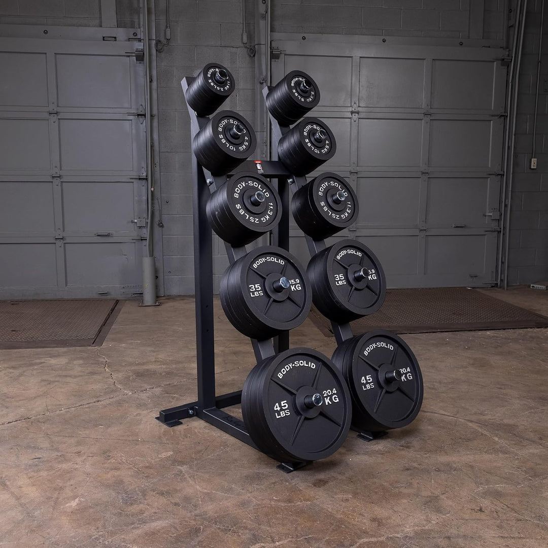 Body-Solid GWT76 High Capacity Olympic Weight Plate Rack