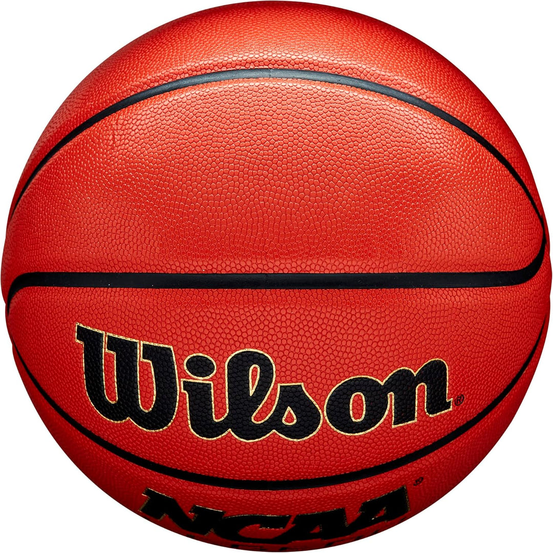 Wilson NCAA Legend Basketball - Size 7 (29.5", Orange/Black)