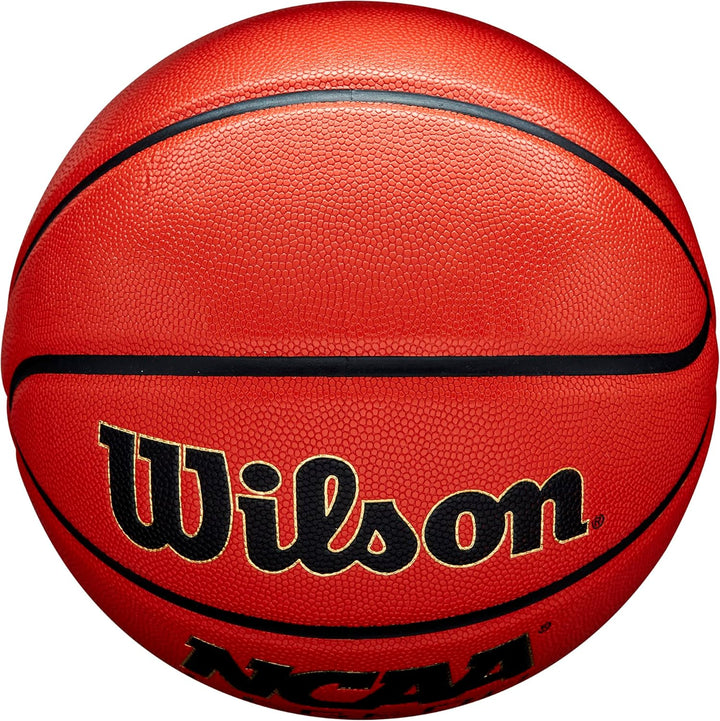 Wilson NCAA Legend Basketball - Size 6 (28.5", Orange/Black)