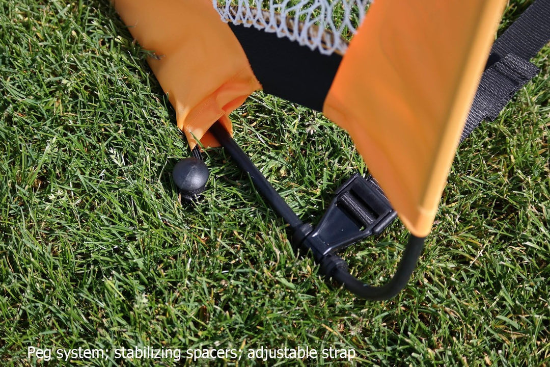 PUGG 6 Foot Pop-Up Soccer Goal Set - Portable Training Equipment