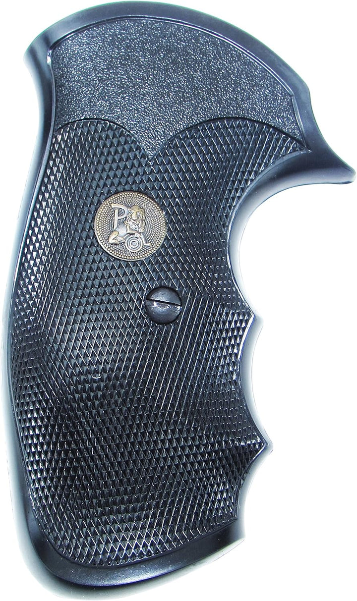Pachmayr 03249 Gripper Grips, S&amp;W J Frame Round Butt,Black