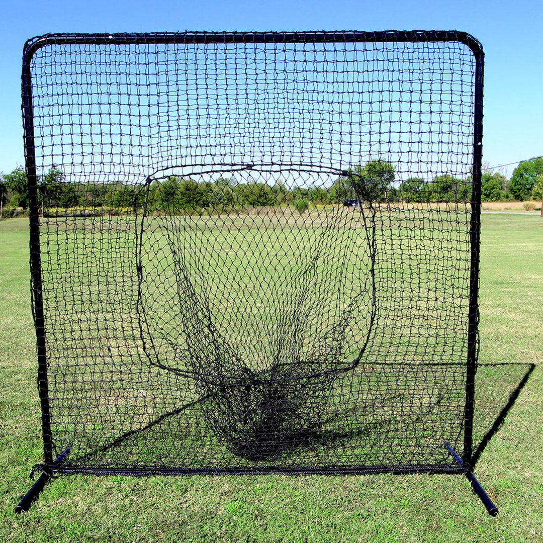 Cimarron 7x7 Sock Net with Steel Frame for Baseball Training