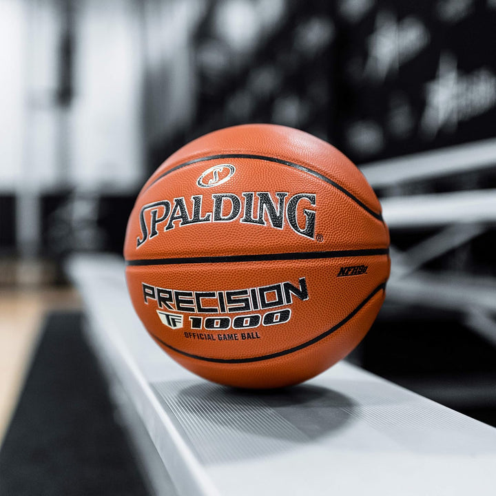 Spalding Precision TF-1000 Indoor Game Basketball - 28.5"