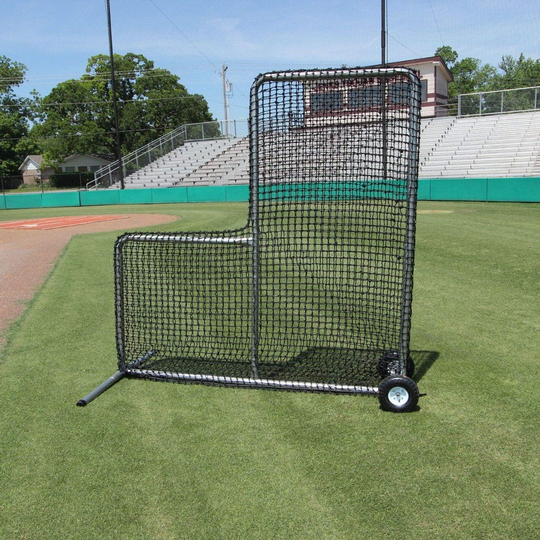 Cimarron Sports Premier 7x7 L-Net with Steel Frame &amp; Wheels