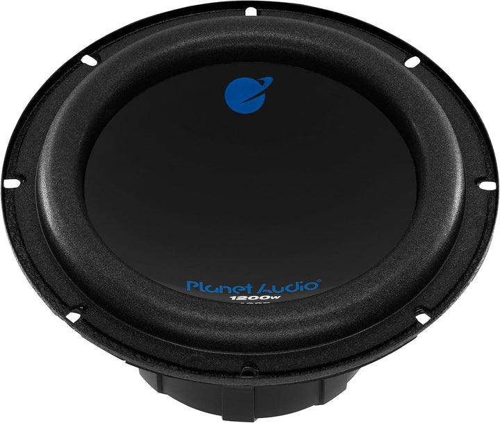 Planet Audio AC8D Anarchy Series 8 Inch Car Subwoofer - 1200 Watts Max, Dual 4 Ohm Voice Coil, Sold Individually, Hook Up to Amp