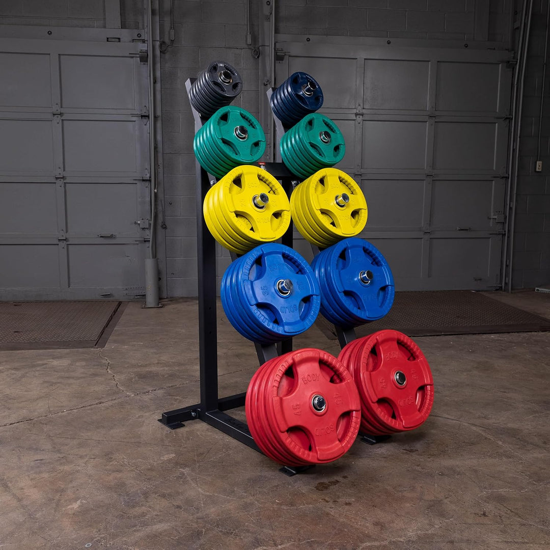 Body-Solid GWT76 High Capacity Olympic Weight Plate Rack