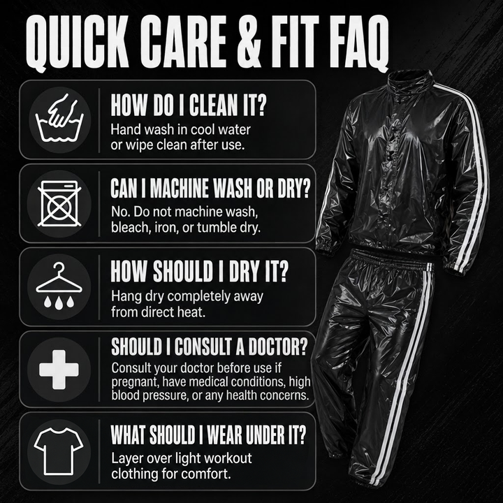 Amber Fight Gear Thermal Sauna Suit for Fitness Running, Multiple Sizes