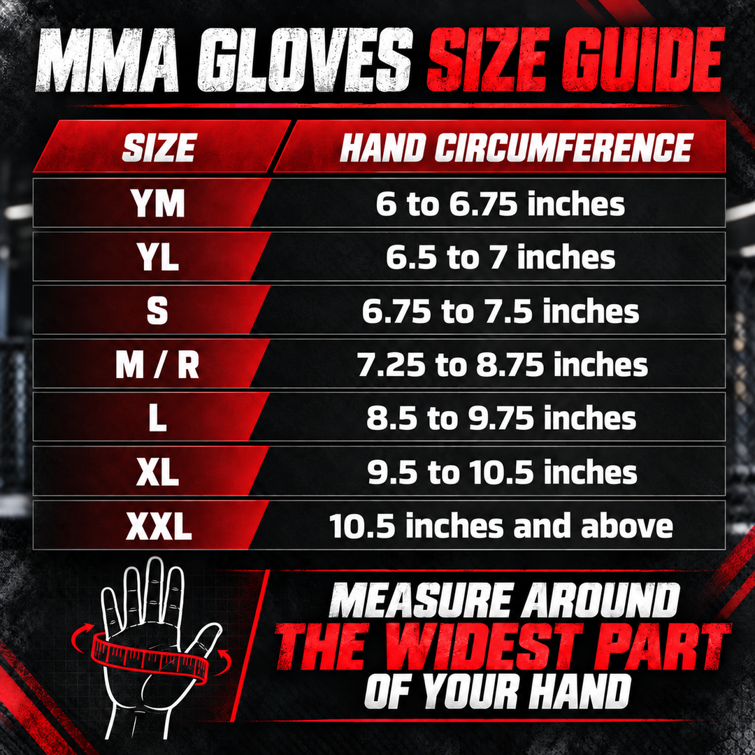 Contender Sparring MMA Gloves, Real Leather Hybrid Grappling Gloves for Martial Arts, Boxing, Combat Training, Open Palm, Padded Half Thumb, Shock-Absorbing Foam