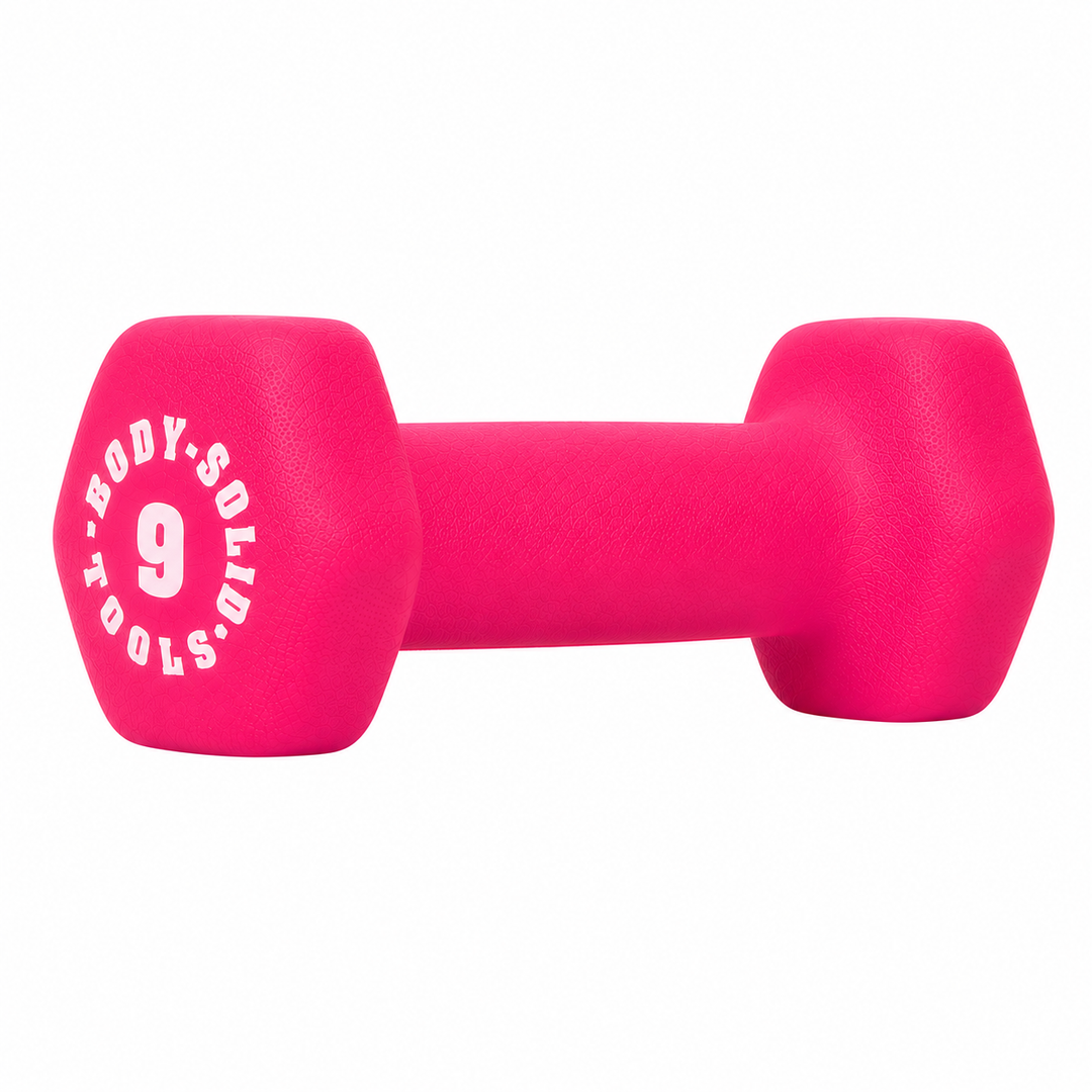 Body-Solid Tools Neoprene Studio Dumbbells