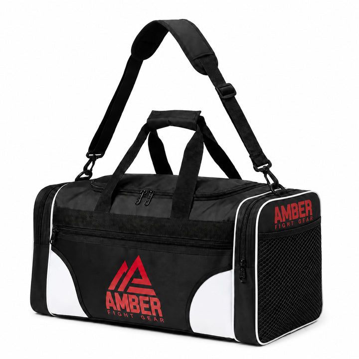 Amber Fight GearHoldallGym Bag Duffle Mesh Bags Workout Bag Gym Bagfor Boxing, MMA, Kickboxing Wrestling, or Active Athlete Bag. It?s a Breathable Duffel Bag for Sweaty Clothes and Equipment