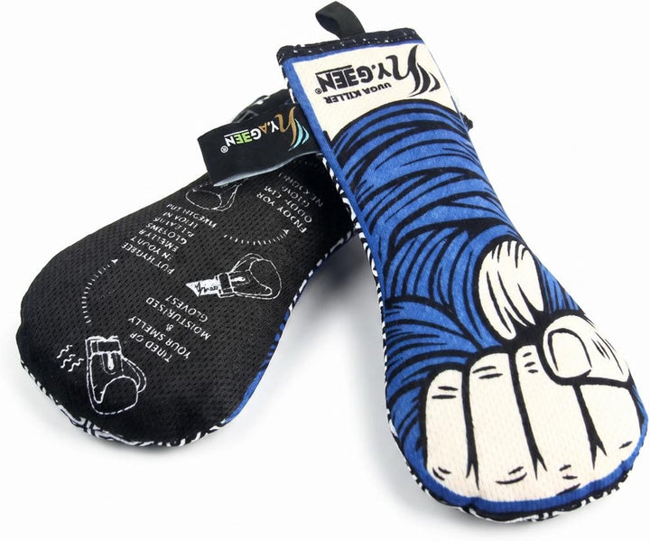 LIVEVIE Activated Charcoal Glove Odor Absorbers, Moisture-Wicking, 2-Pack