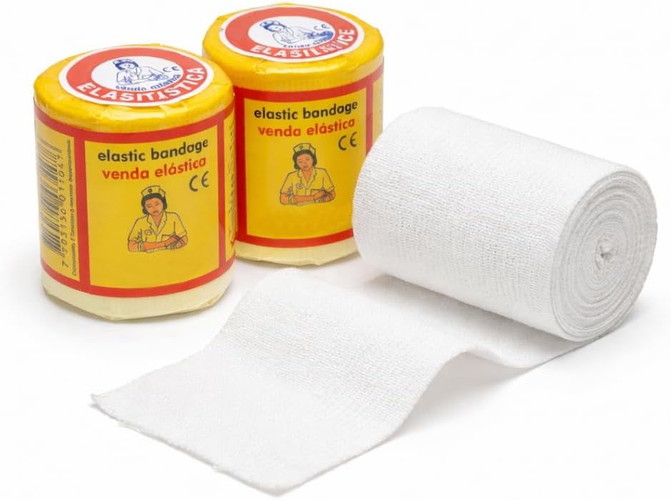LeRoy Mexican Boxing Hand Wraps, Elastic Flat Knit, 2 Inch, 5.5 Yards