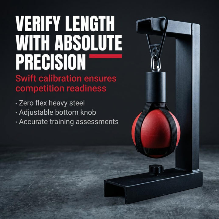 Amber Fight Gear Precision Gauge Streamlined Indoor Throw Weight Measurement Tool for Accurate Training Assessments