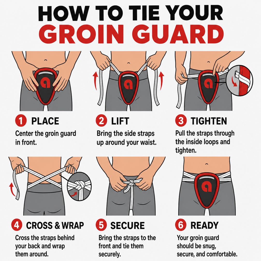 Traditional Steel Cup Groin Protector for Kickboxing, Muay Thai, MMA, Ultimate Protection, Padded Outer Cup, Adjustable Straps, Secure Fit Durable Steel Core