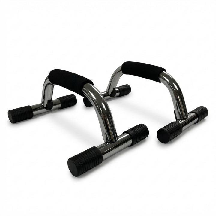 Enhance Upper Body Strength: Training Push Up Bars for Shoulders, Chest &amp; Core - Non-Skid Feet, Compact &amp; Portable