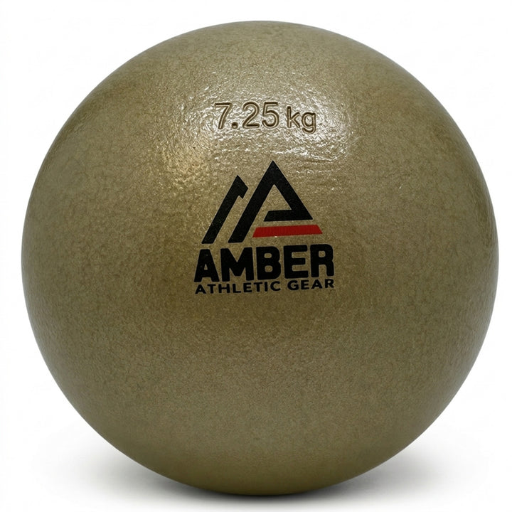 Amber Athletic Gear Cast Iron Shot Put Weights  Ideal for Track &amp; Field Training