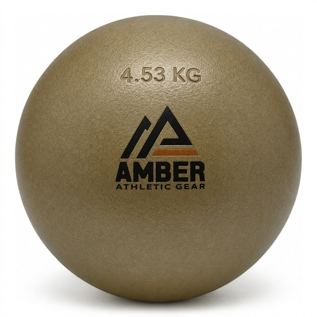 Amber Athletic Gear Cast Iron Shot Put Weights  Ideal for Track &amp; Field Training