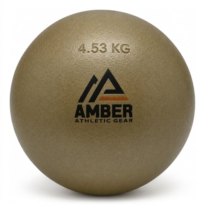 Amber Athletic Gear Cast Iron Shot Put Weights  Ideal for Track &amp; Field Training