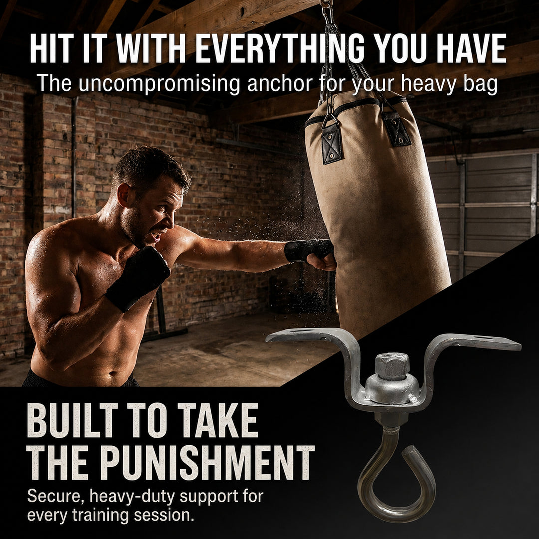 Amber Fight Gear Wooden T-Beam Heavy Bag Hanger, Adult Size