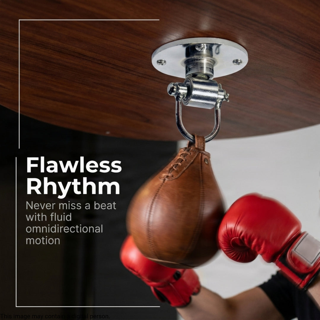 Amber Fight Gear Deluxe Swivel with Lock Silver Small