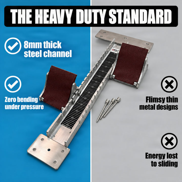 Grand Prix Starting Block for Track &amp; Field ? Heavy-Duty Aluminum Cast, Rust-Proof Steel Channel, Adjustable Pedals with 4 Angles, 3 Anchor Nails for Strong Outdoor Grip, Durable &amp; Stable Design