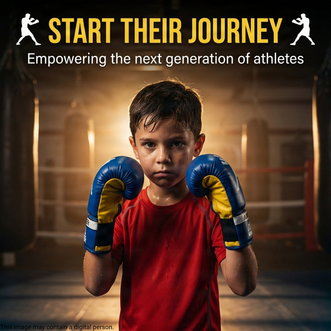 Junior Boxing Gloves 6oz for Kids Age 3 to 6, Training Gloves for MMA, Muay Thai, Kickboxing, Punching Bag, Wrist Support &amp; Breathable