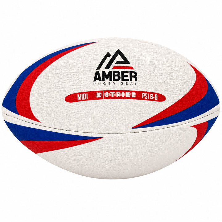 Amber Sports Recreational Midi Ball with Non-Slip Surface for All-Weather Use - Official Size and Weight for Match or Training