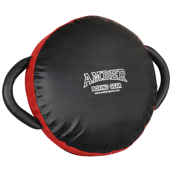 Amber Fight Gear Round Cushion Punch Shield - The Ultimate Training Companion with Unparalleled Durability and Exceptional Performance