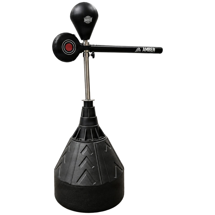 Unleash Your Inner Fighter with The Rapid-Reflex Boxing Bar: The Ultimate 2-in-1 Boxing Punch Bag and Reflex Spinning Bar for Enhanced Training and Agility