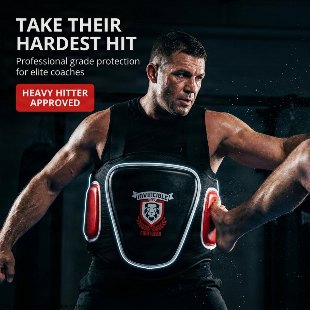 Invincible Fight Gear Airflow Body Protector for Boxing MMA &amp; Kickboxing