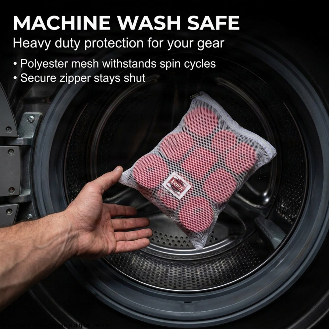 Hygienic Mesh Laundry Bag for Hand Wraps: Tangle-Free, Compact, and Durable Solution for Gym-Goers - Ultimate Cleaning and Protection for Active Lifestyles