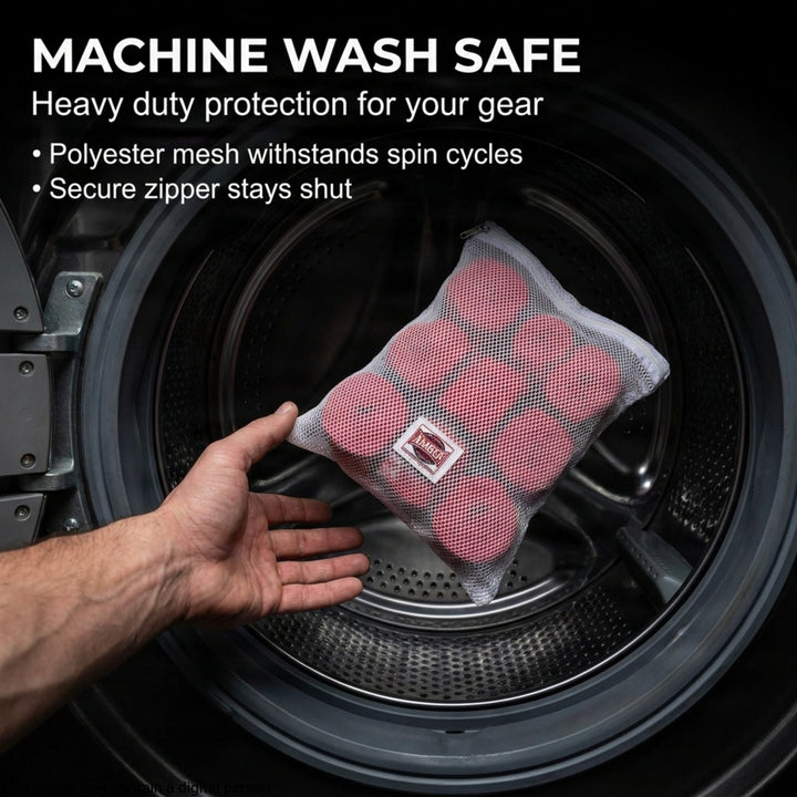 Hygienic Mesh Laundry Bag for Hand Wraps: Tangle-Free, Compact, and Durable Solution for Gym-Goers - Ultimate Cleaning and Protection for Active Lifestyles